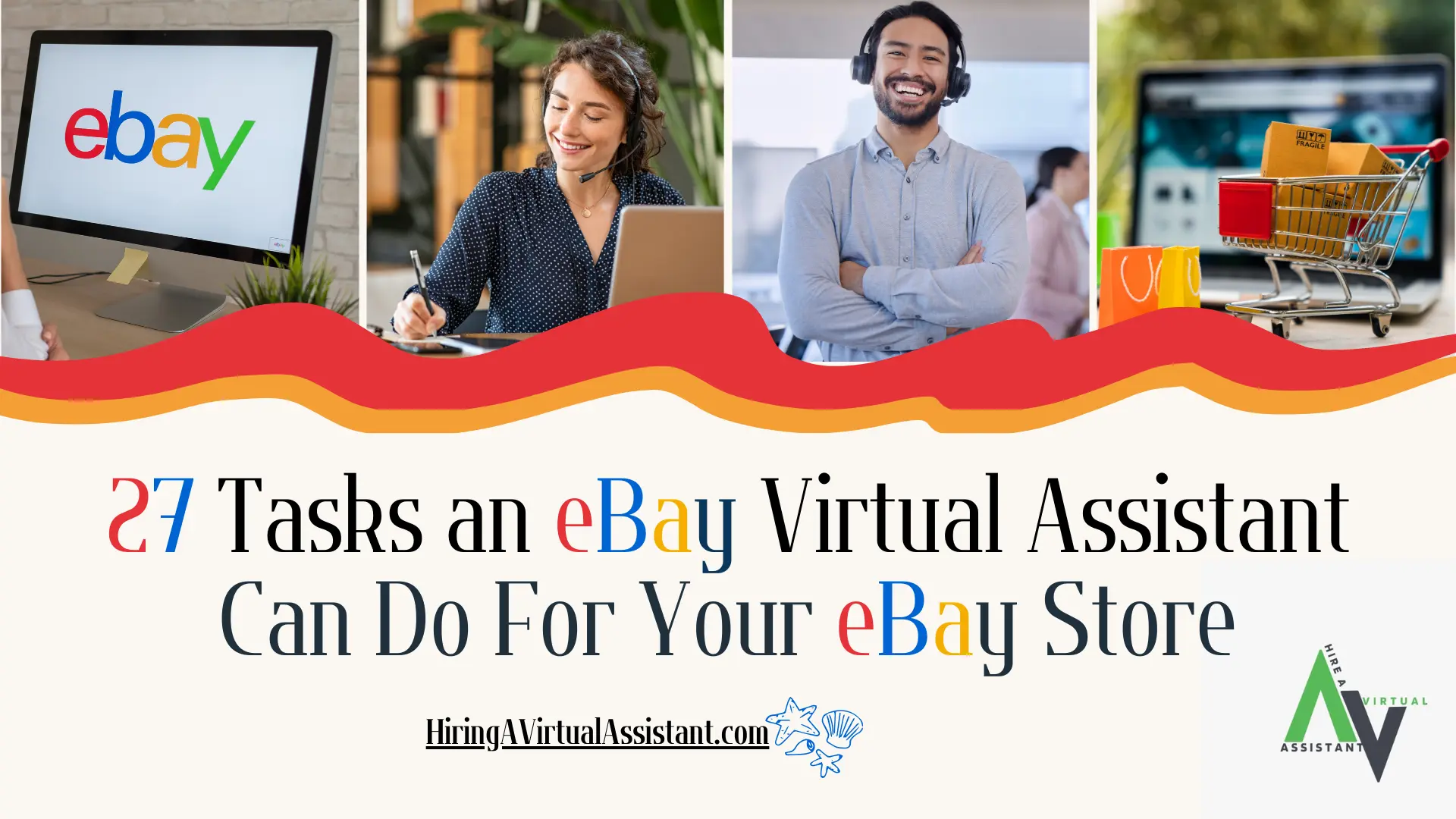 What does an eBay virtual assistant do?